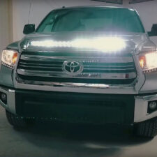 2014-2019 Toyota Tundra | Hood Grille Knight Rider NSV LED Light Bar Kit
