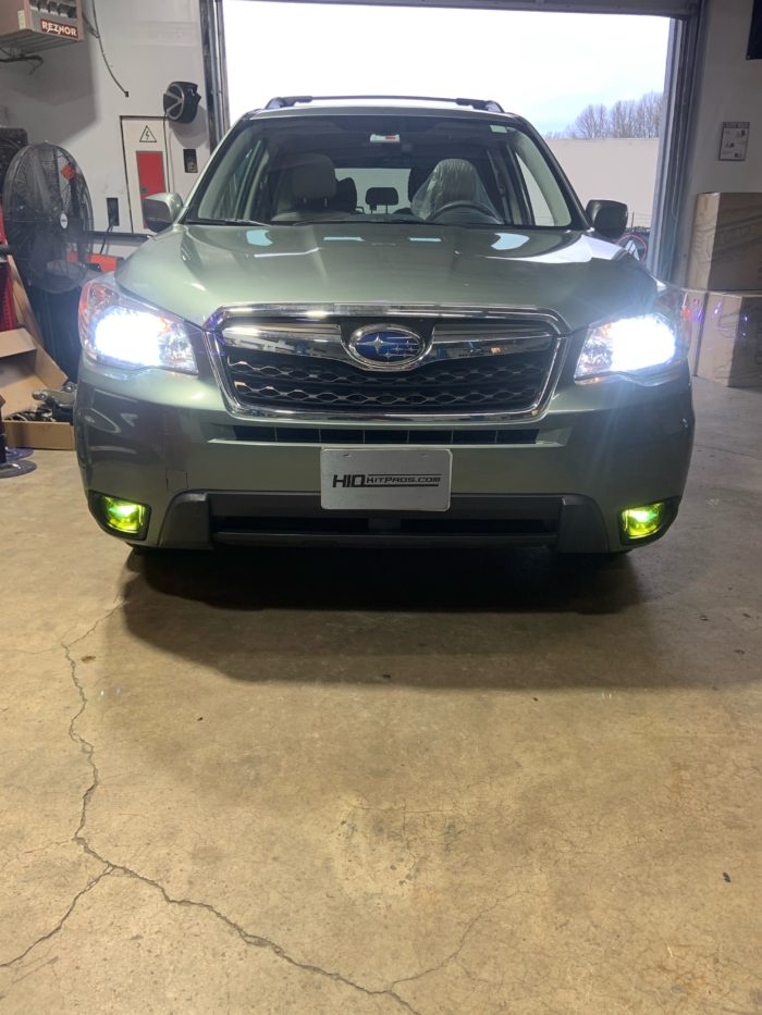 Subaru Forester LED Low Beam Fog Lights by LumaWerx