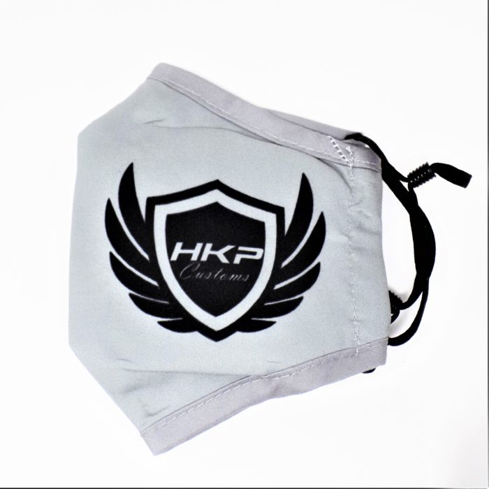 Grey HKP Adjustable Face Mask