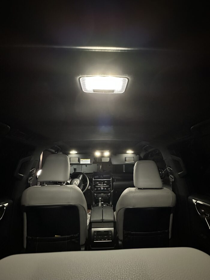 Lexus GX Pure White LED Interior Lights Lexus GX Pure White LED Interior Lights