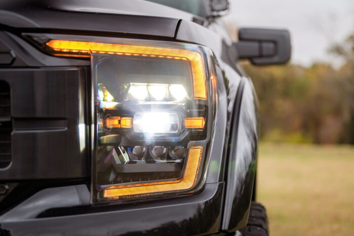Amber LED XB Headlights 2021 Ford F150 Amber LED XB Headlights 2021 Ford F150