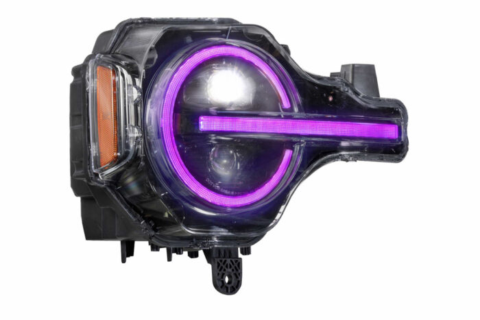 Color Changing Bronco LED Headlights
