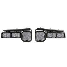 Stage Series Fog Pocket Kit - 2021-2026 Ford Bronco (w/ Steel Bumper)