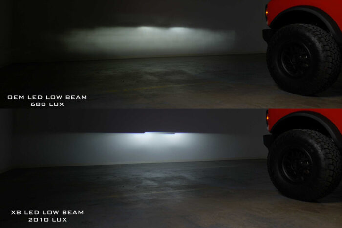Ford Bronco Morimoto LED Low Beam