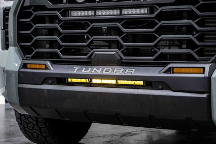 Amber Tundra LED Bumper Light Bar