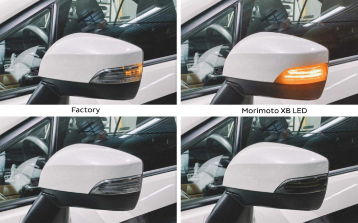 Subaru Morimoto XB LED Mirror Lights