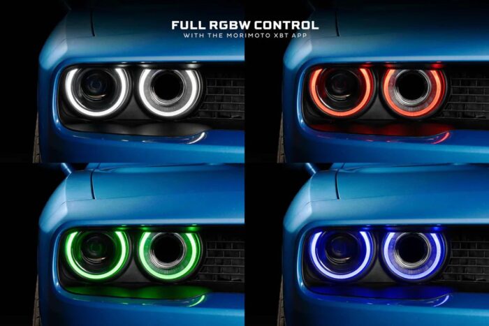Color Changing Challenger LED Headlights Color Changing Challenger LED Headlights