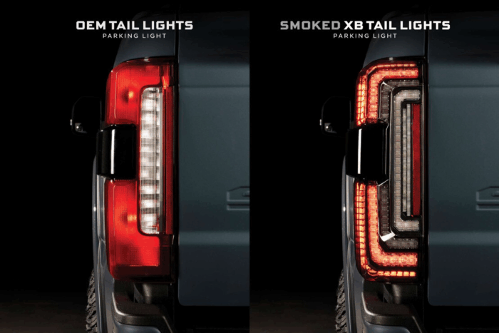 Super Duty Smoked LED Tail Lights