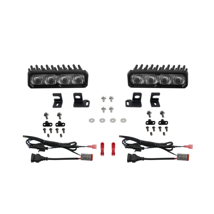 6th Gen 4Runner LED SS6 Fog Light Kit