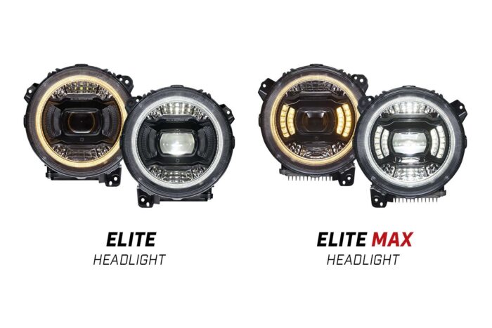 Elite vs Elite Max Diode Dynamics Jeep LED Headlights