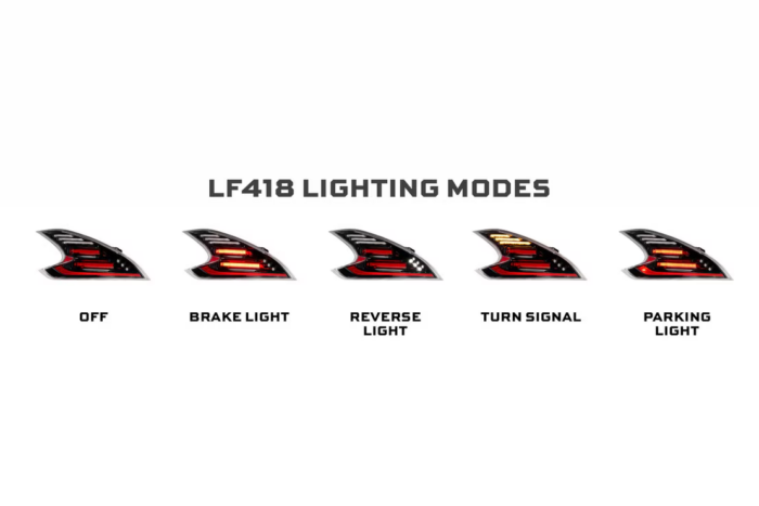 370z Morimoto XB LED Tails